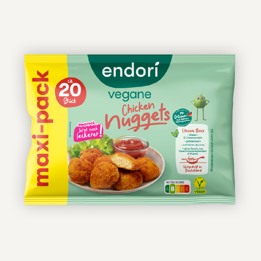 Produktansicht Chicken Nuggets TK Maxi Pack Produktansicht Chicken Nuggets TK Maxi Pack