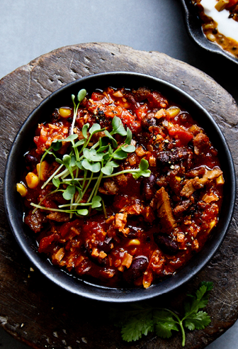 Chili sin Carne mit endori veganem Hack Chili sin Carne mit endori veganem Hack
