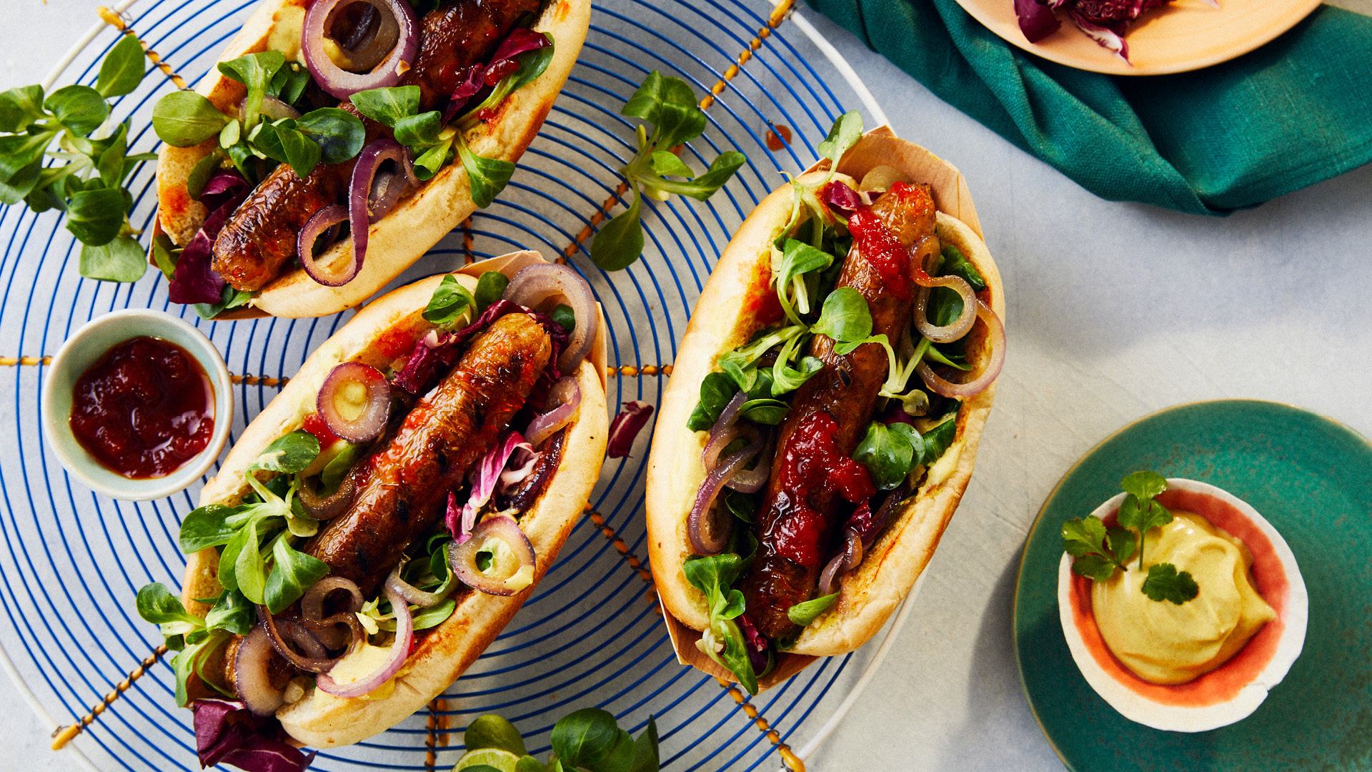 endori Bratwurst Sandwich rezept endori Bratwurst Sandwich rezept